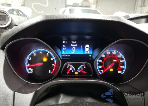 2016 Ford Focus Rs из США, поврежденный, VIN WF0DP3THXG4116421